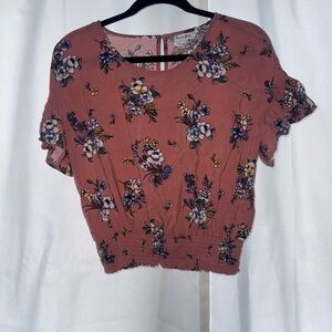 Floral Pink Women's Top